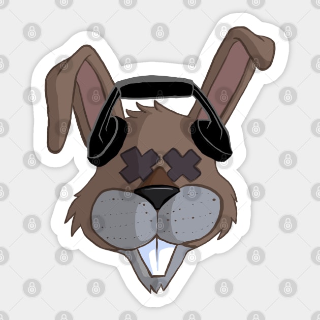 DJ Rabbit Sticker by Liking